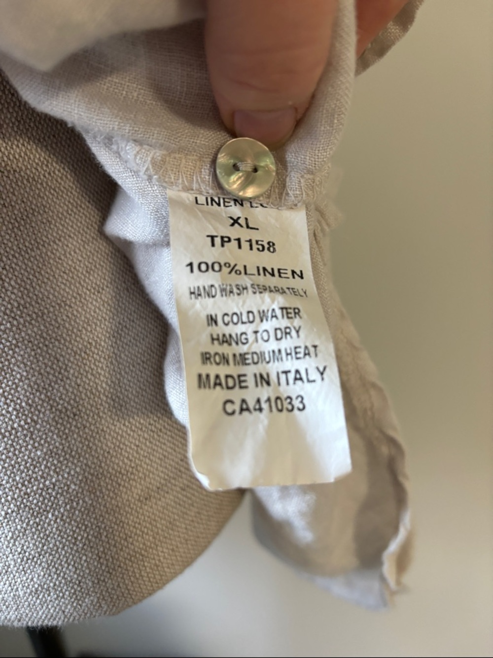 LINENLUV t-shirt - Picture 6 of 7